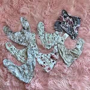 Posh Peanut bibs and a lovey!